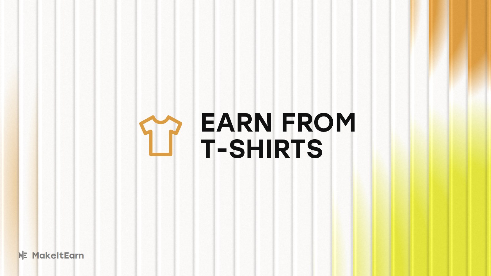 Making money from t-shirt designs