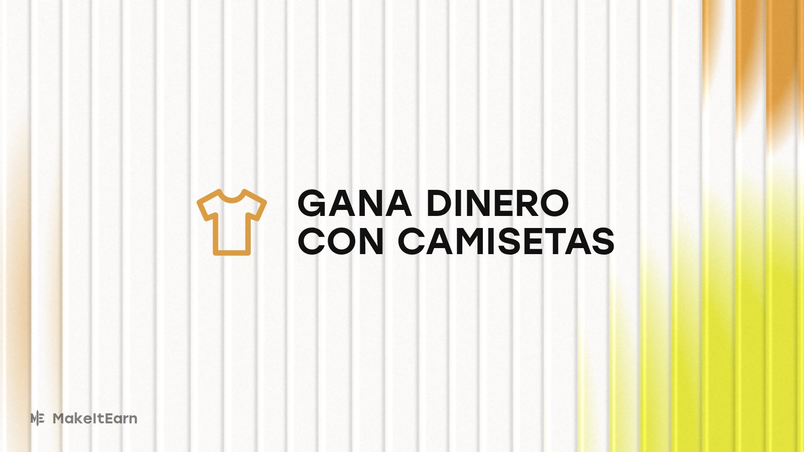 Ganar dinero con diseños de camisetas