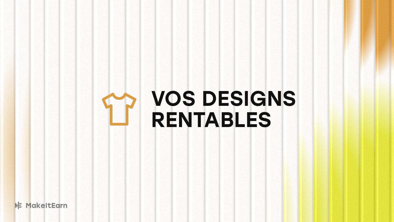 Gagner de l'argent avec des designs de t-shirts