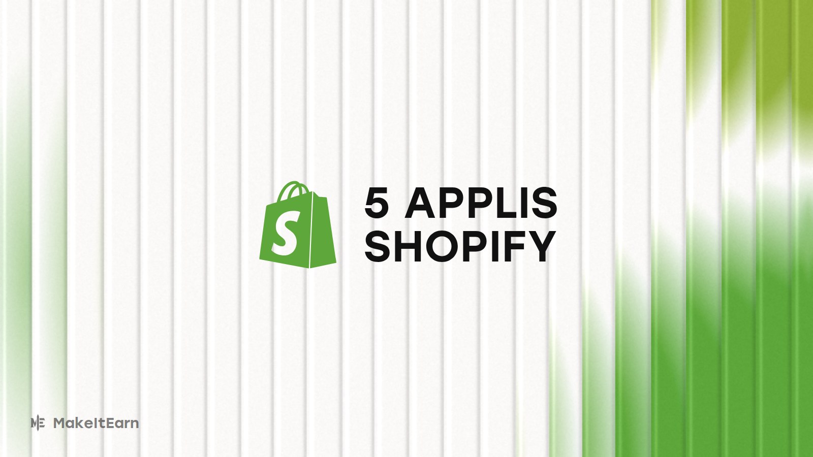 Applications pour Shopify