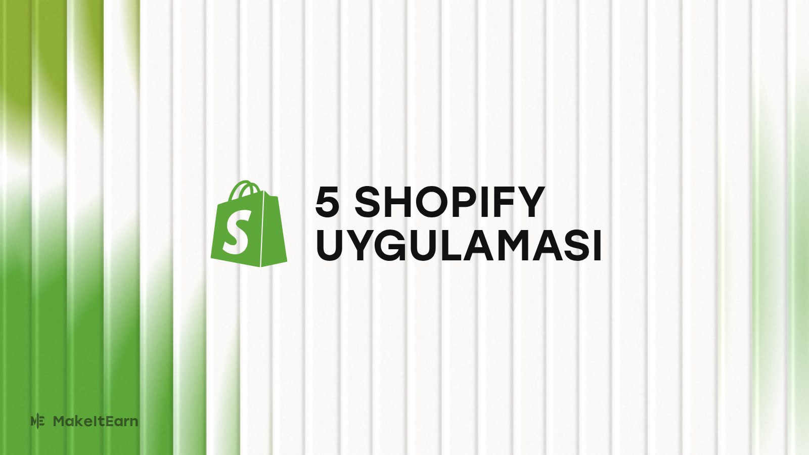 Shopify uygulamaları