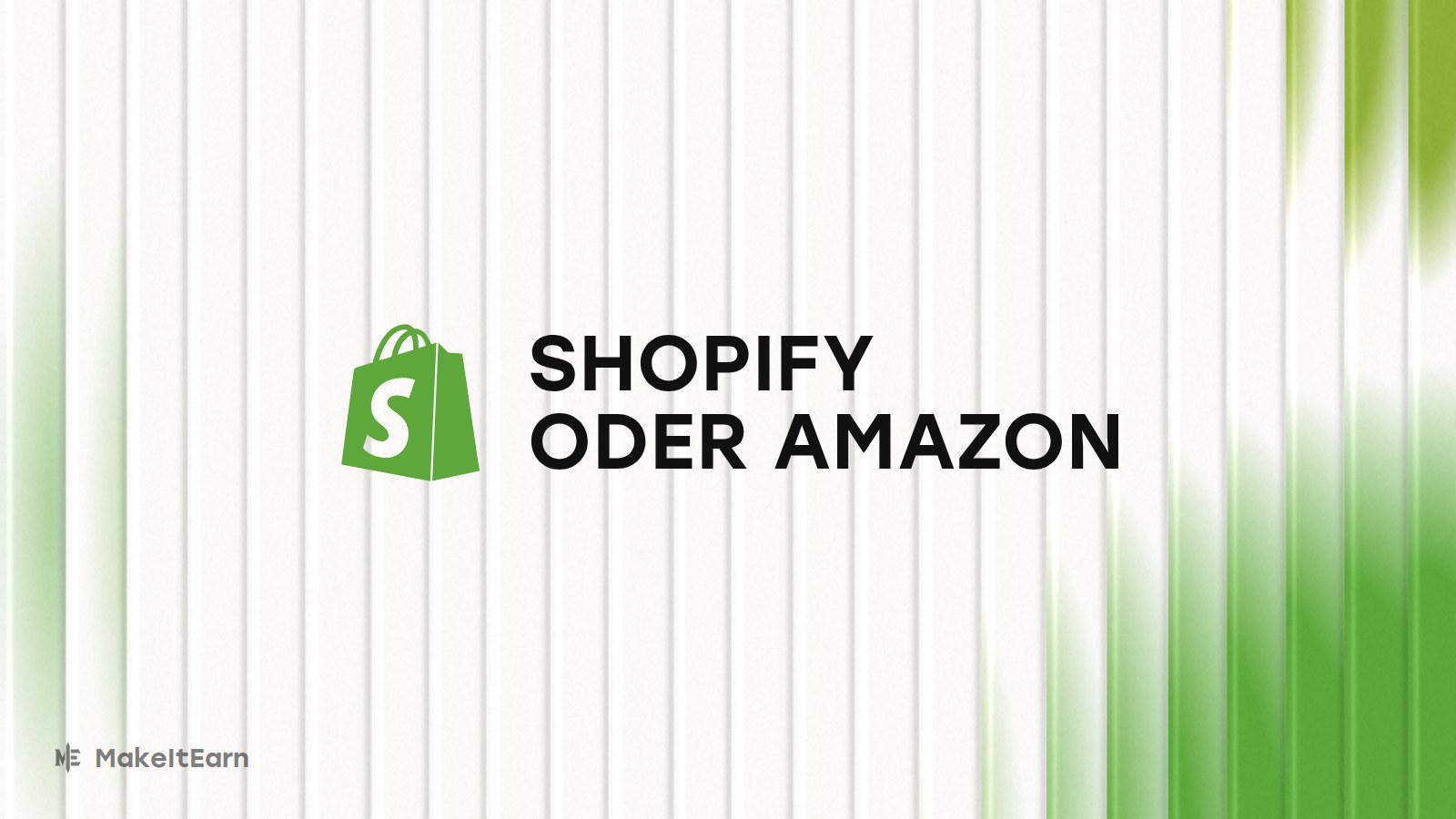 Vergleich von Shopify und Amazon