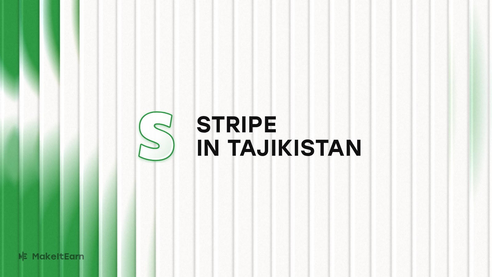 Setting up Stripe in Tajikistan