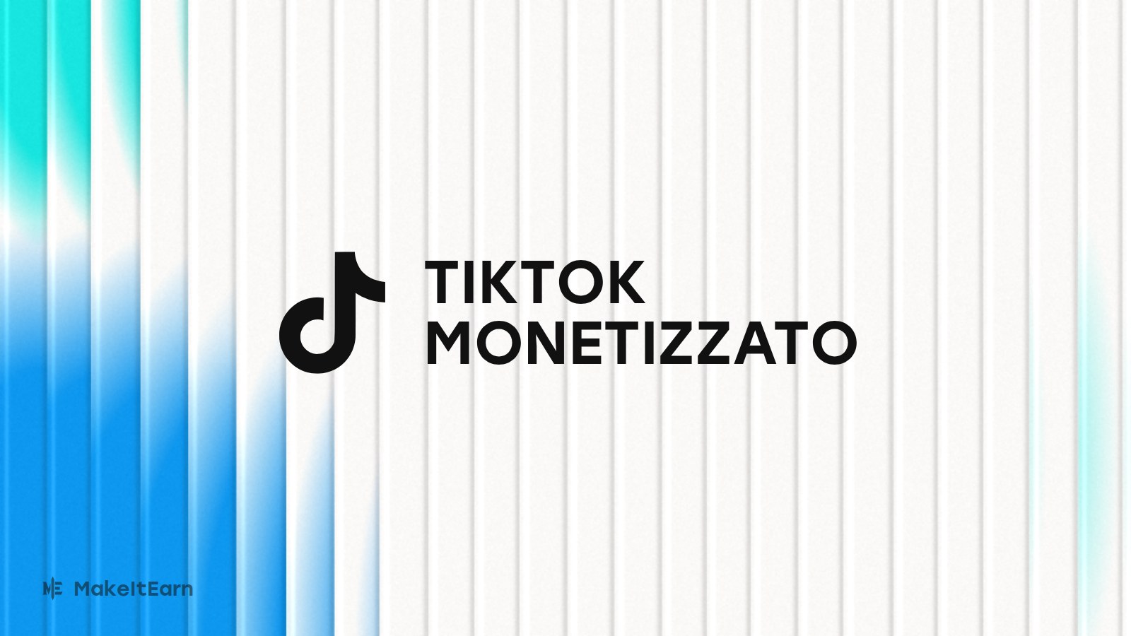Account TikTok con monetizzazione