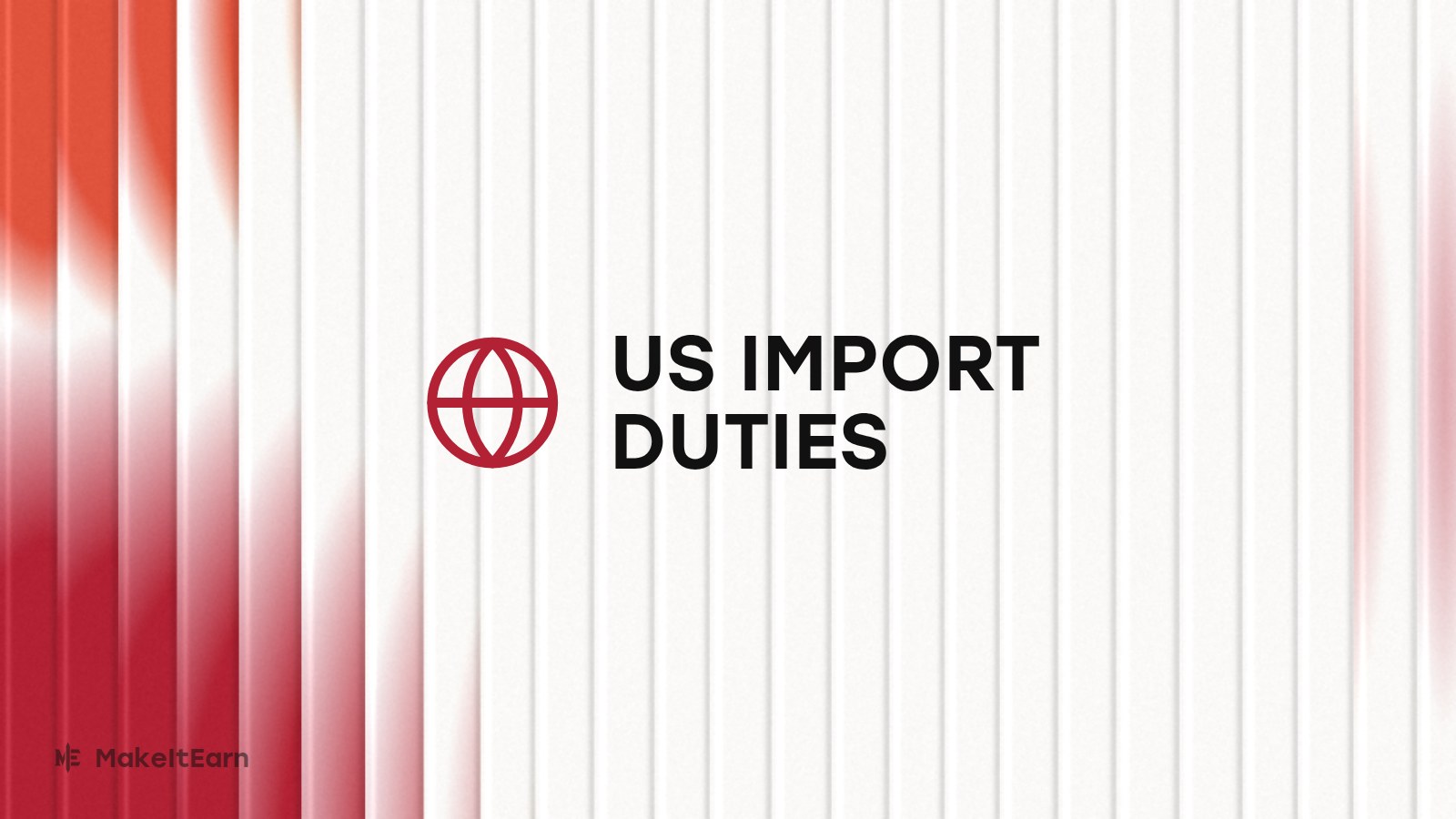 A parcel subject to US import duty