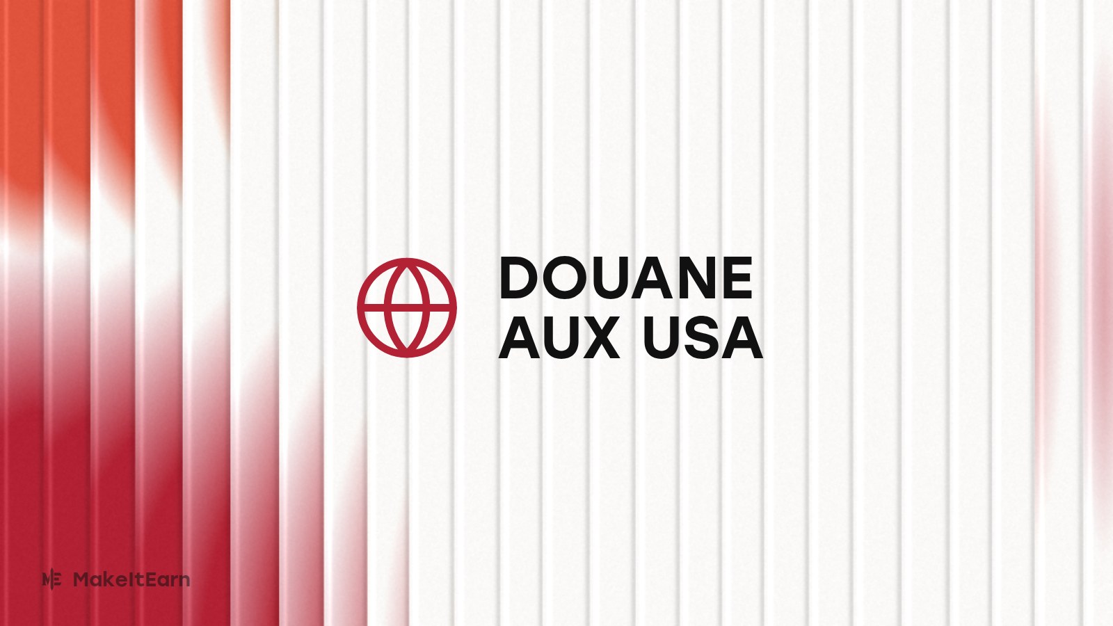 Colis soumis aux droits de douane aux États-Unis
